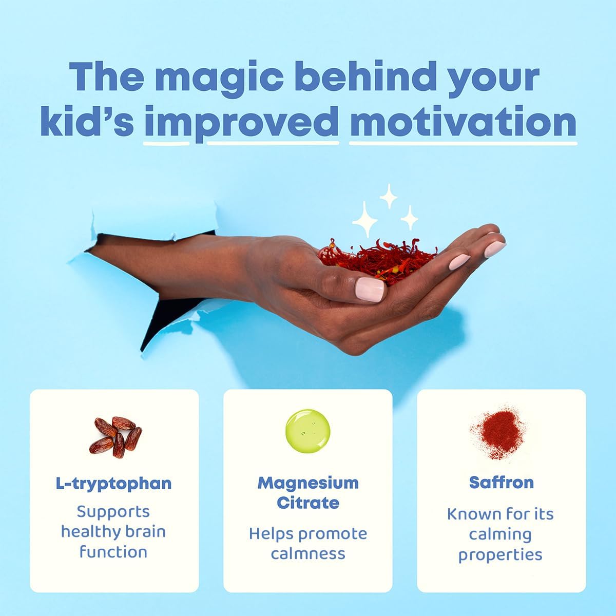 Ollo Kids Saffron Gummies